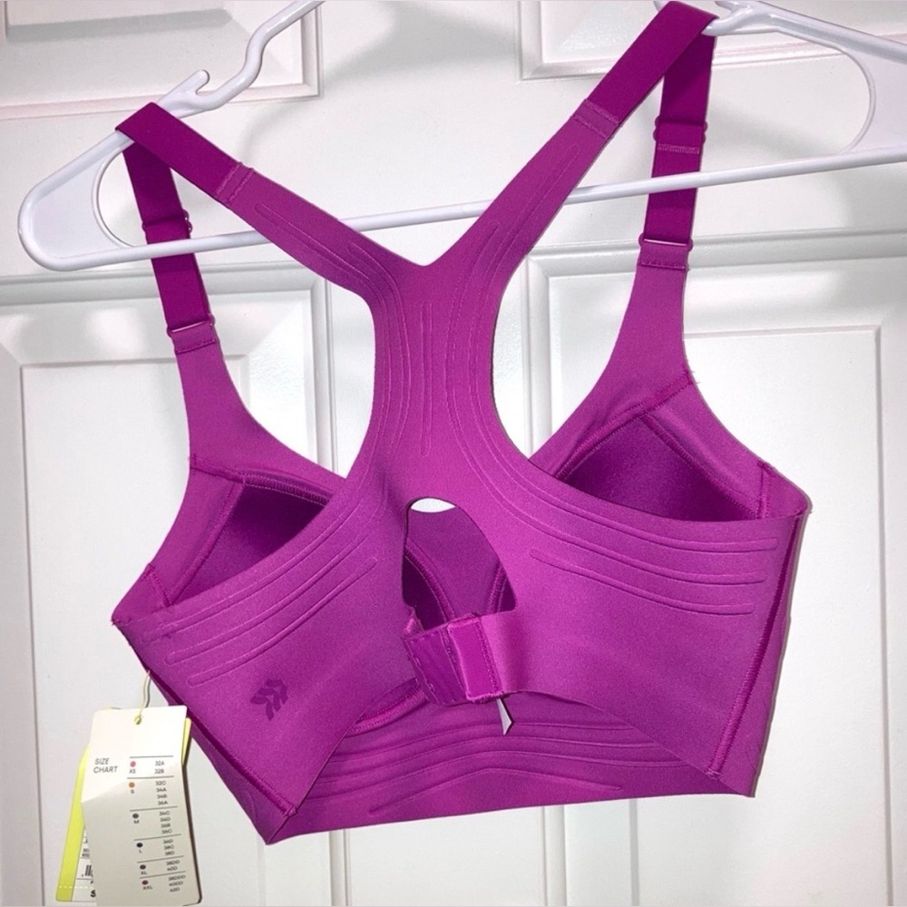 All in Motion Vibrant Pink Sports Bra - Picture 3 of 5